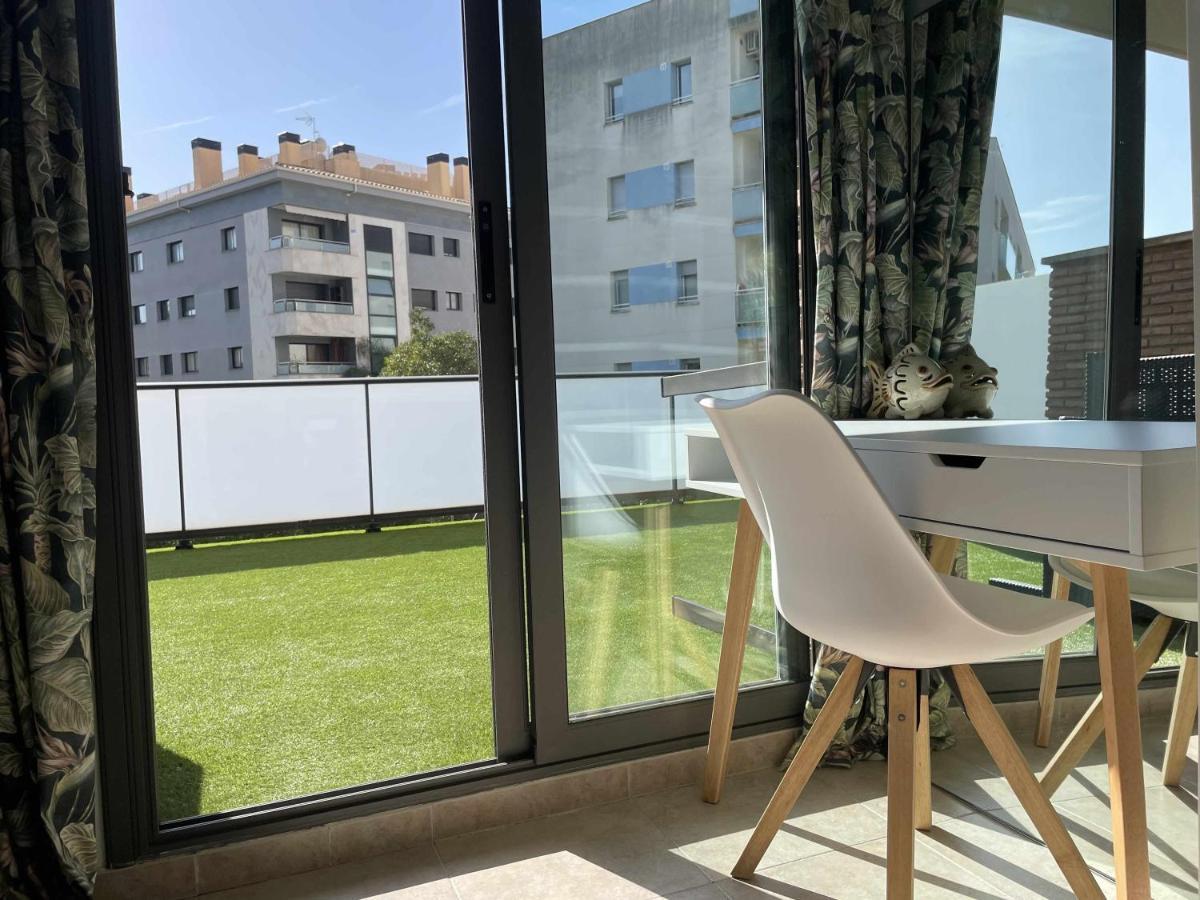 Solarium Con Terraza A 5 Minutos De La Playa Apartment ชีโรนา ภายนอก รูปภาพ