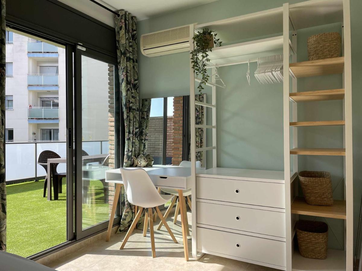 Solarium Con Terraza A 5 Minutos De La Playa Apartment ชีโรนา ภายนอก รูปภาพ